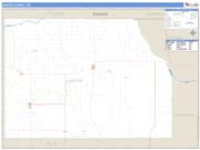 Harper County, OK <br /> Wall Map <br /> Zip Code <br /> Basic Style 2024 Map