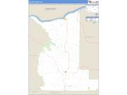 Gilliam County, OR <br /> Wall Map <br /> Zip Code <br /> Basic Style 2024 Map
