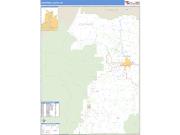 Josephine County, OR <br /> Wall Map <br /> Zip Code <br /> Basic Style 2024 Map