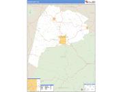 Union County, SC <br /> Wall Map <br /> Zip Code <br /> Basic Style 2024 Map