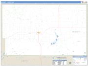 Bennett County, SD <br /> Wall Map <br /> Zip Code <br /> Basic Style 2024 Map