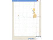 Davison County, SD <br /> Wall Map <br /> Zip Code <br /> Basic Style 2024 Map
