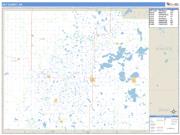 Day County, SD <br /> Wall Map <br /> Zip Code <br /> Basic Style 2024 Map