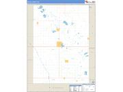 Deuel County, SD <br /> Wall Map <br /> Zip Code <br /> Basic Style 2024 Map