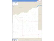 Haakon County, SD <br /> Wall Map <br /> Zip Code <br /> Basic Style 2024 Map
