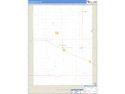 Hanson County, SD <br /> Wall Map <br /> Zip Code <br /> Basic Style 2024 Map