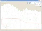 Mellette County, SD <br /> Wall Map <br /> Zip Code <br /> Basic Style 2024 Map