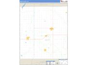 Moody County, SD <br /> Wall Map <br /> Zip Code <br /> Basic Style 2024 Map