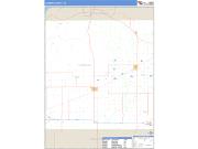Carson County, TX <br /> Wall Map <br /> Zip Code <br /> Basic Style 2024 Map