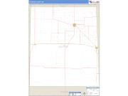 Cochran County, TX <br /> Wall Map <br /> Zip Code <br /> Basic Style 2024 Map