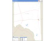 Crane County, TX <br /> Wall Map <br /> Zip Code <br /> Basic Style 2024 Map