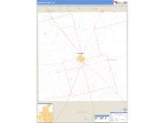 Dawson County, TX <br /> Wall Map <br /> Zip Code <br /> Basic Style 2024 Map