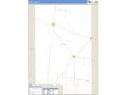 Duval County, TX <br /> Wall Map <br /> Zip Code <br /> Basic Style 2024 Map