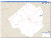 Goliad County, TX <br /> Wall Map <br /> Zip Code <br /> Basic Style 2024 Map