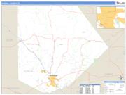 Kendall County, TX <br /> Wall Map <br /> Zip Code <br /> Basic Style 2024 Map