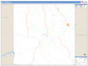 Kent County, TX <br /> Wall Map <br /> Zip Code <br /> Basic Style 2024 Map