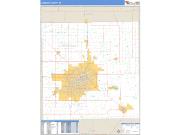 Lubbock County, TX <br /> Wall Map <br /> Zip Code <br /> Basic Style 2024 Map
