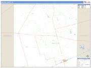Martin County, TX <br /> Wall Map <br /> Zip Code <br /> Basic Style 2024 Map