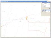 Menard County, TX <br /> Wall Map <br /> Zip Code <br /> Basic Style 2024 Map