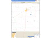 Ochiltree County, TX <br /> Wall Map <br /> Zip Code <br /> Basic Style 2024 Map
