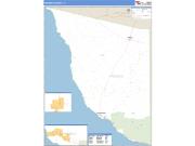 Presidio County, TX <br /> Wall Map <br /> Zip Code <br /> Basic Style 2024 Map