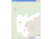 Morgan County, UT <br /> Wall Map <br /> Zip Code <br /> Basic Style 2024 Map