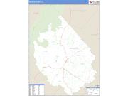 Madison County, VA <br /> Wall Map <br /> Zip Code <br /> Basic Style 2024 Map