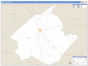 Wirt County, WV <br /> Wall Map <br /> Zip Code <br /> Basic Style 2024 Map