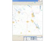 Barron County, WI <br /> Wall Map <br /> Zip Code <br /> Basic Style 2024 Map