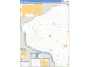 Grant County, WI <br /> Wall Map <br /> Zip Code <br /> Basic Style 2024 Map