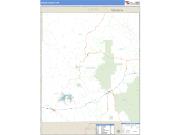 Crook County, WY <br /> Wall Map <br /> Zip Code <br /> Basic Style 2024 Map