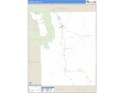 Johnson County, WY <br /> Wall Map <br /> Zip Code <br /> Basic Style 2024 Map