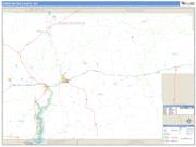 Sweetwater County, WY <br /> Wall Map <br /> Zip Code <br /> Basic Style 2024 Map