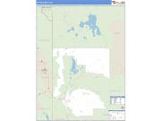 Teton County, WY <br /> Wall Map <br /> Zip Code <br /> Basic Style 2024 Map