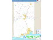 Fort Walton Beach <br /> Wall Map <br /> Basic Style 2024 Map