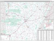 Arkansas <br /> Wall Map <br /> Premium Style 2024 Map