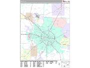 Dothan <br /> Wall Map <br /> Premium Style 2024 Map