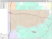 Jurupa Valley <br /> Wall Map <br /> Premium Style 2024 Map