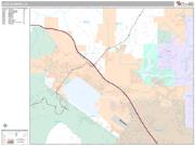 Lake Elsinore <br /> Wall Map <br /> Premium Style 2024 Map