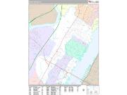 North Bergen <br /> Wall Map <br /> Premium Style 2024 Map