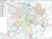 Richmond <br /> Wall Map <br /> Premium Style 2024 Map