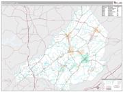 Blount County, AL <br /> Wall Map <br /> Premium Style 2024 Map