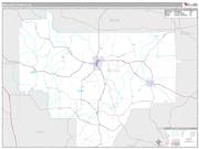 Bullock County, AL <br /> Wall Map <br /> Premium Style 2024 Map