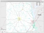 Chambers County, AL <br /> Wall Map <br /> Premium Style 2024 Map