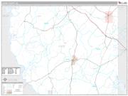 Coosa County, AL <br /> Wall Map <br /> Premium Style 2024 Map