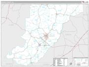 Monroe County, AL <br /> Wall Map <br /> Premium Style 2024 Map