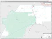 Denali County, AK <br /> Wall Map <br /> Premium Style 2024 Map