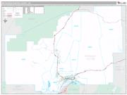 Matanuska-Susitna County, AK <br /> Wall Map <br /> Premium Style 2024 Map