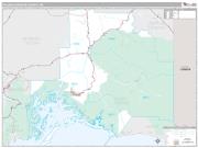Valdez-Cordova County, AK <br /> Wall Map <br /> Premium Style 2024 Map