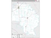 Arkansas County, AR <br /> Wall Map <br /> Premium Style 2024 Map